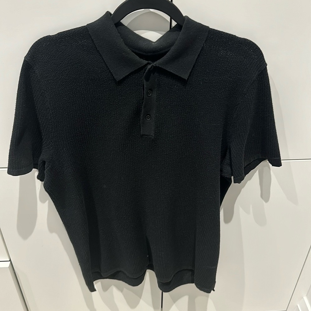 Black rag and bone polo. Size medium